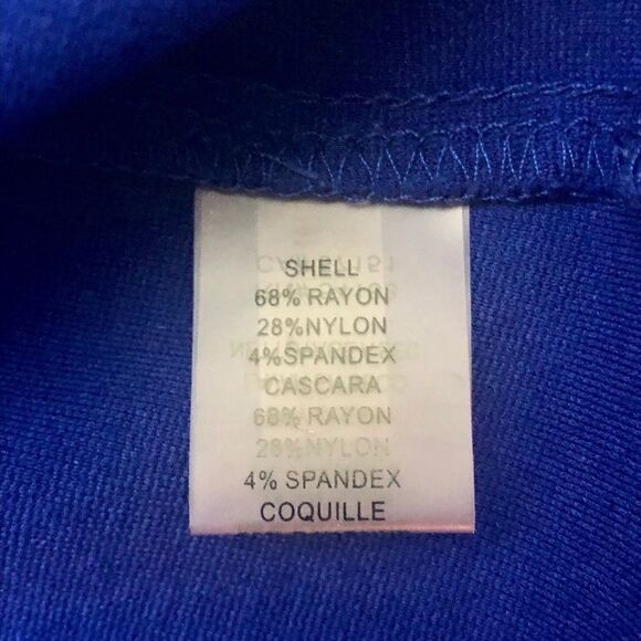 VINCE CAMUTO COBALT STRIKING DRESS - Picture 8 of 8